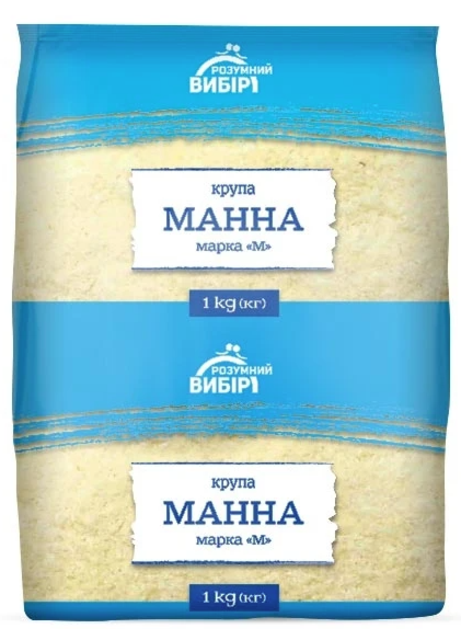 Крупа манна Розумний вибір, 1 кг